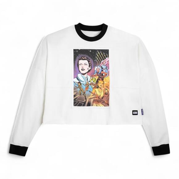 Star Wars Women of the Galaxy Spirit Jersey Disney Parks The Force Is With Us L - Picture 3 of 4